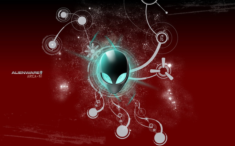720P, Alienware, Technology, logo