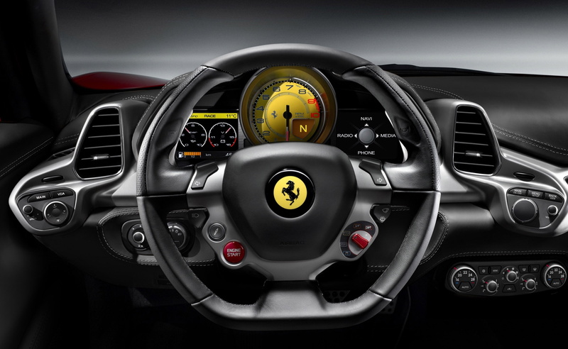 italia, silver colored, speed, black color, gauge, land vehicle, Cars, no people, supercar, sports car, vehicle interior, black, luxury, interior, wheel