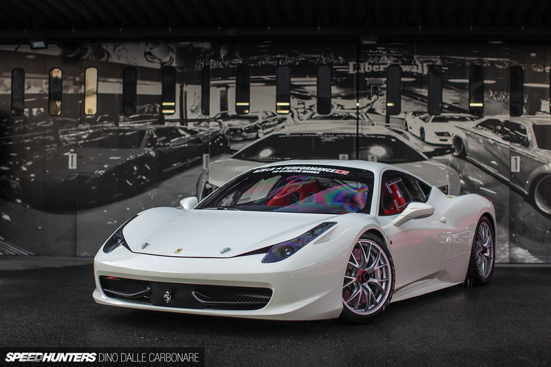 white, italia, 1080P, 458, slammed, sports, hd, ferrari, car, cars