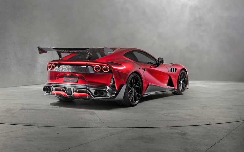 racecar, competition, wheel, 2018, transportation, sport, sports race, 4K, people, ferrari, professional sport, mansory, 812, car, mode of transportation