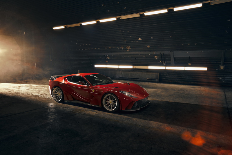 Ferrari, Supercar, Tuning, Vehicle, Car, Coupé, Sport Car, Red Car, 4K, Ferrari 812 Superfast, Novitec Ferrari 812 Superfast N-Largo
