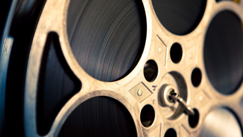 reels, film reel, 1080P, depth of field, technology, photography, tape, closeup, circle, metal