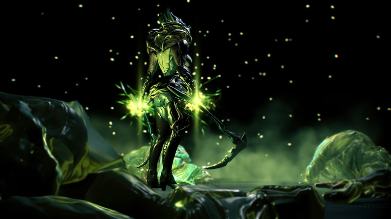wearing, no people, character, splashing, wet, Warframe, nature, illuminated, green color, Saryn (Warframe), Infested (Warframe), indoors, 1080P, purity