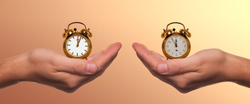 perspective, hour hand, human hand, period of time, time travel, planning, people, body part, instrument of time, time, appointment, beige background, alarm clock