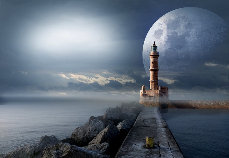 gray, amount of time, architecture, forward, astronomy, horizon, cloud - sky, quay wall, rock - object, coast, direction, building exterior, water, horizon over water