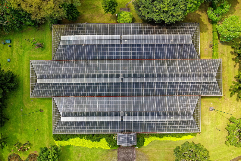 roof, eye, day, high angle view, high angle shot, nature, grass, solar, solar panel array, drone, panel, renewable energy, daylight, architecture, outdoors