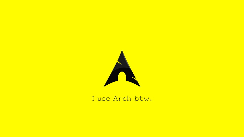 Arch Linux, minimalism, 1080P, simple