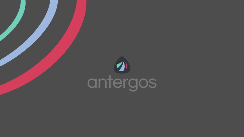 multi colored, Linux, western script, no people, 1080P, technology, black background, backgrounds, GNU, guidance, logo, Antergos, blue, Arch Linux, communication