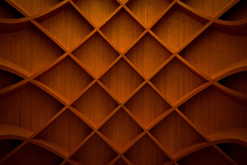 geometric shape, pattern, textured, ceiling, wood - material, indoors, design, full frame, shelf, close-up, no people, storage compartment, shape, wooden