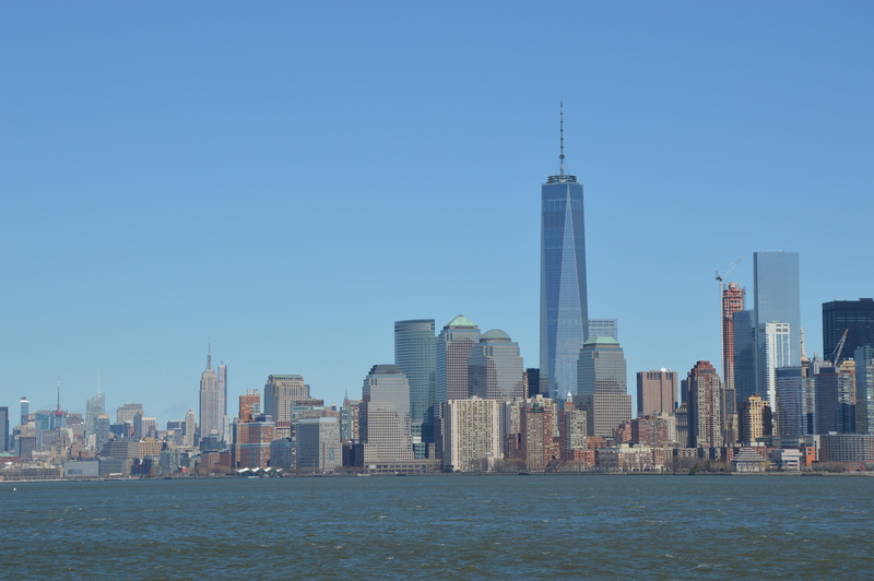 day, lower Manhattan, new York State, office building exterior, east River, urban Scene, hudson River, office Building, sky, Usa, new York City, spire