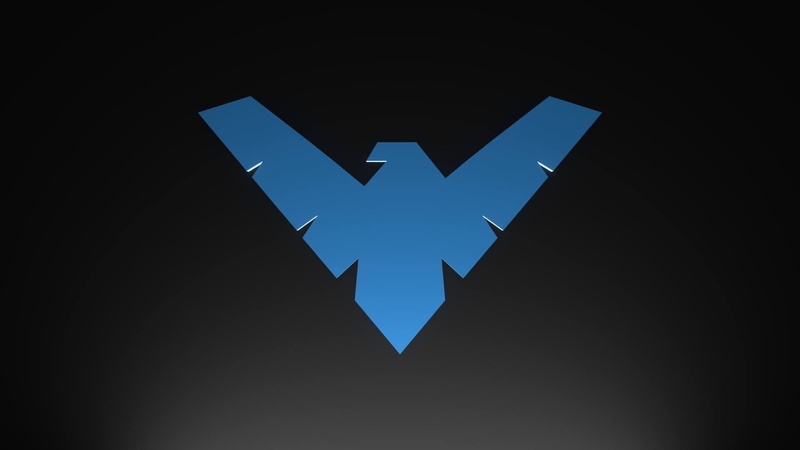 emblem, 1080P, Nightwing, logo, symbol, sign