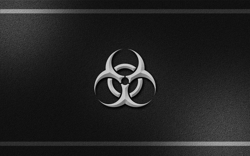 plastic, hazard, 1080P, toxic, black, biohazard, symbol
