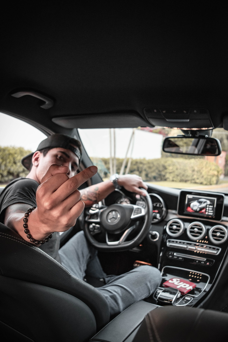 lifestyles, leisure activity, vehicle interior, driving, transportation, behind, car, mid adult, one person, steering wheel, middle, 5K, land vehicle