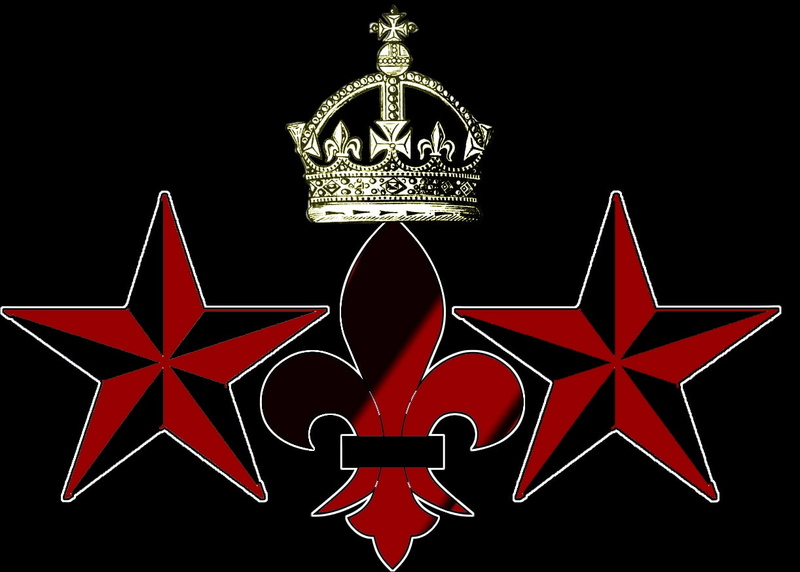 art, emblems, beast, fleur de lis, King, cool, abstract, crown, boss, hd, 480P, amazing