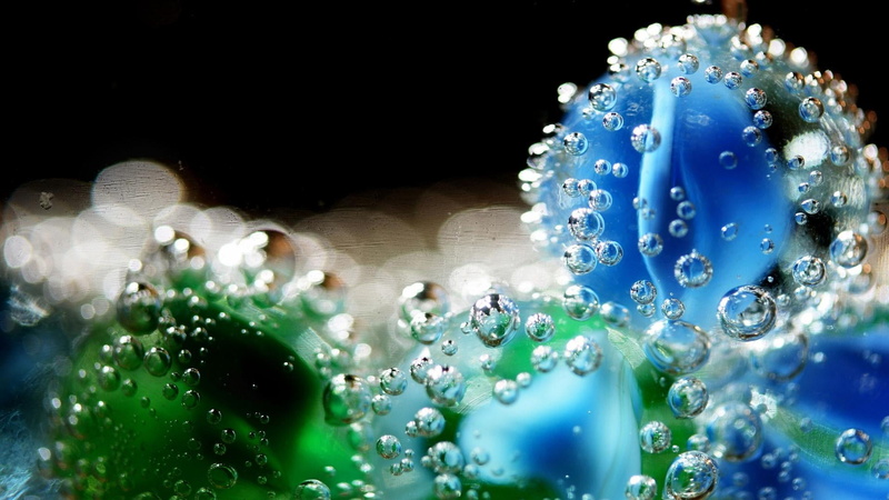 glass, color, 1080P, clean, close, backgrounds, bubble, bubbles, texture, selective focus, food and drink, freshness, drops, refreshment, purity, liquid