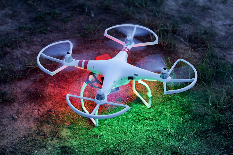 in the, toys, agriculture, 5K, grass, no people, corn, transportation, drone, photography, fun, metal, high angle view, model toy, land, outdoors, photo