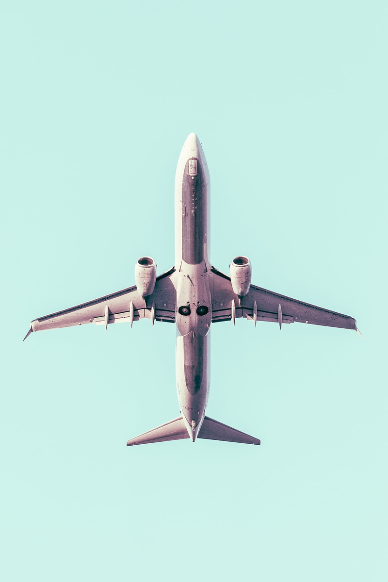 directly below, daytime, commercial airplane, aircraft, air, on the move, airplane, air vehicle, transportation, nature, speeding, white, plane, aerospace industry