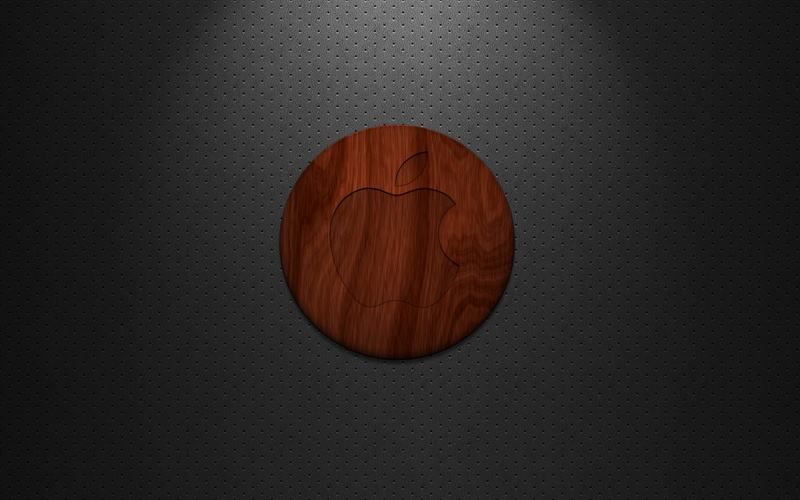 logo apple, 1080P, wood, apple, apple logo, logo