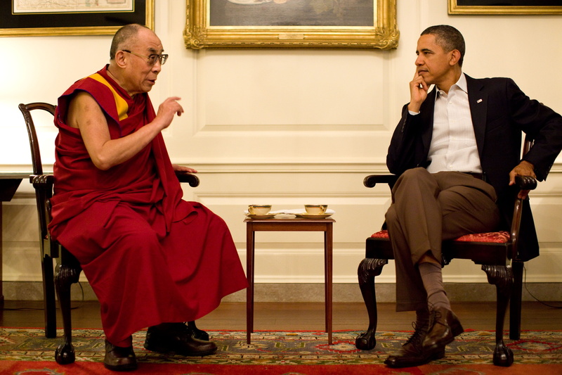 males, us usa, birth 4 august 1961, 14th dalai lama, name of the dalai lama tenzin gyatso, honolulu, barack hussein obama ll, mature men, official photo