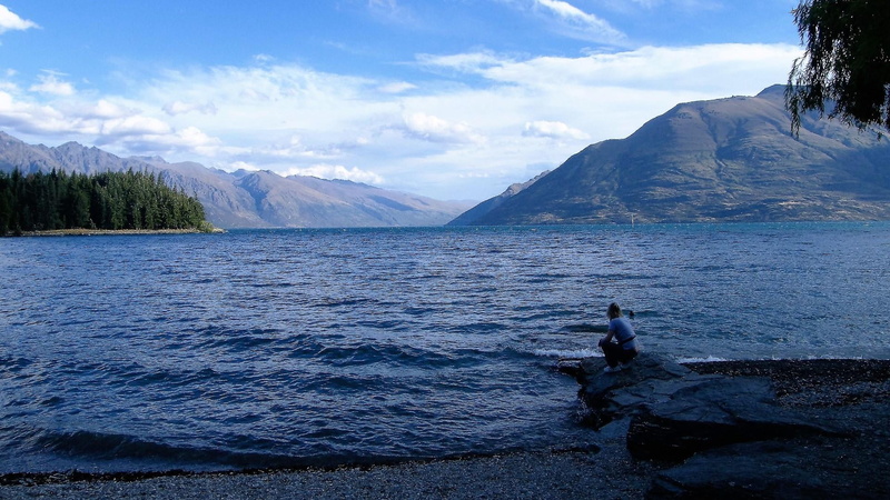 tranquility, mount aspiring, sky, mountain, water, scenics - nature, national park, tranquil scene, non-urban scene, mountain range, new zealand, 1080P