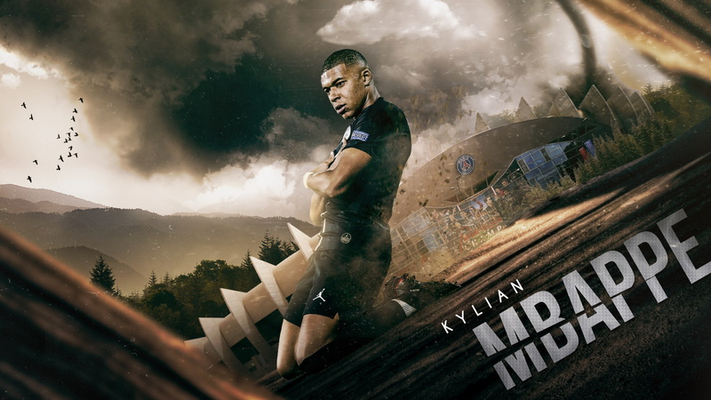 Soccer, Paris Saint-Germain F.C., French, 1080P, Kylian Mbappé