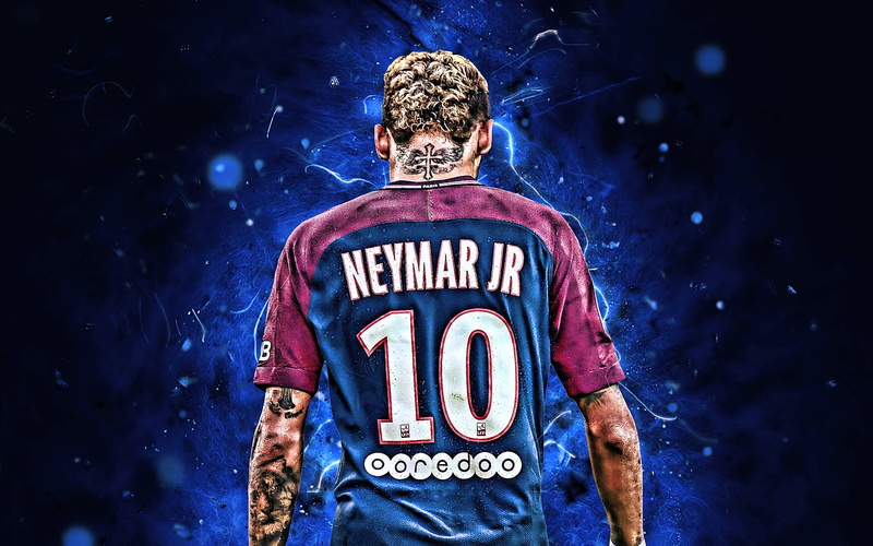 Soccer, Paris Saint-Germain F.C., Neymar, Brazilian, 2K