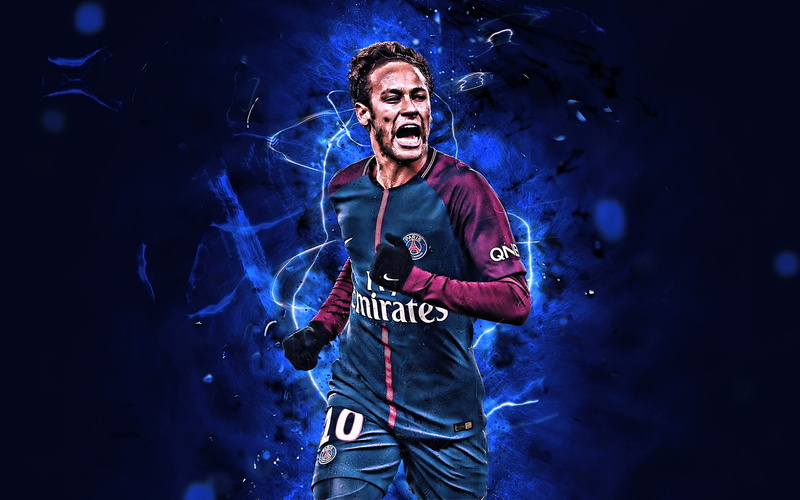 Brazilian, Paris Saint-Germain F.C., Neymar, 2K, Soccer