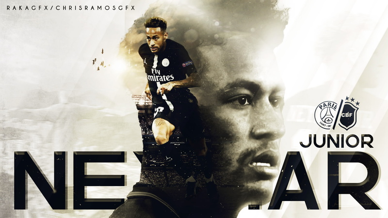Paris Saint-Germain F.C., Soccer, Neymar, Brazilian, 1080P