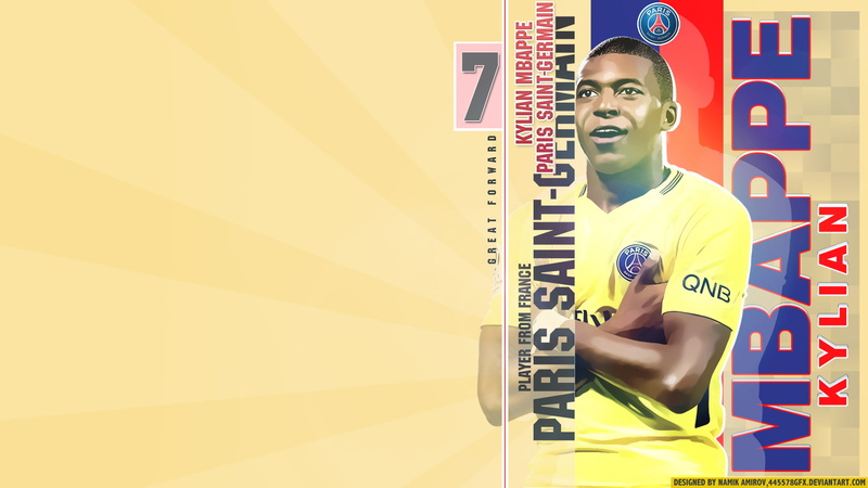 Kylian Mbappé, Paris Saint-Germain F.C., 1080P, Soccer, French