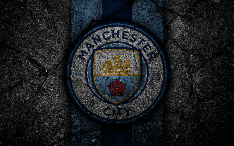 4K, Soccer, Manchester City F.C., Logo