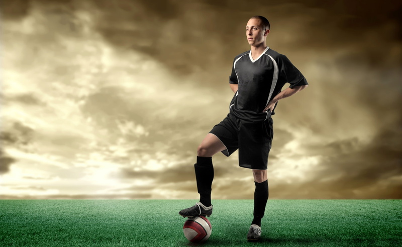 males, athlete, 2K, grass, sport, ball, leisure activity, jersey, nature, sports uniform, outdoors, black, young adult, men, plant, Sports, cloud - sky