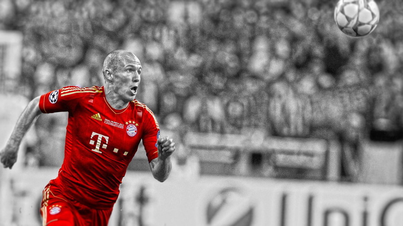 soccer, bayern munich, red, sports, robben, jersey, football, set, 1080P, arjen, arjen robben, 1920x1080