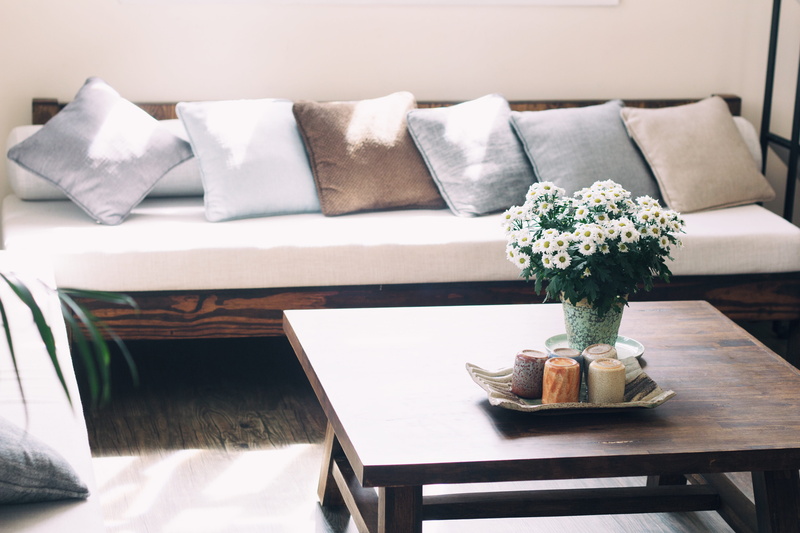 decor, house, cup, relaxation, travel, tray, electric Lamp, vietnam, white, flower, indoors, no People, cushion, apartment, style, 5K, dalat, domestic Life