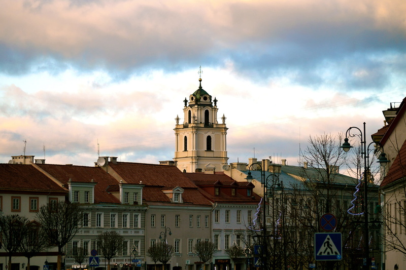 history, spirituality, Vilnius, old, place of worship, spire, december, european, nature, building Exterior, church, outdoors, built Structure, bell tower