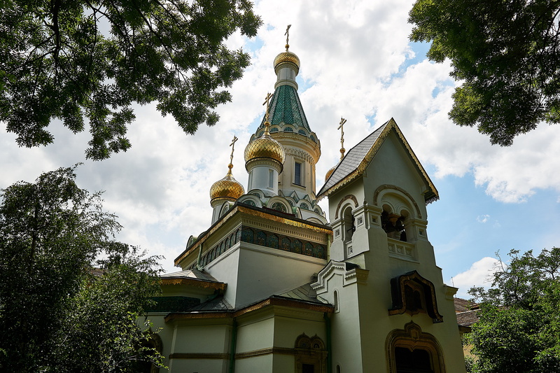 bulgarian orthodox, belief, 5K, tree, art and craft, place of worship, religion, nature, built structure, orthodox, plant, architecture, sky, building exterior