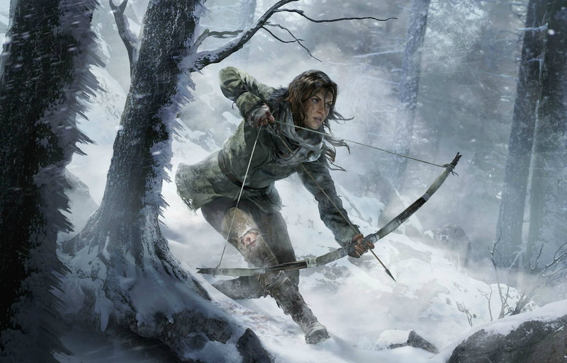 1080P, archer, Rise of the Tomb Raider, Tomb Raider, archery, Lara Croft