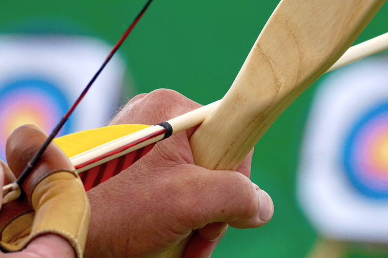 Arrow, focus on foreground, body part, indoors, multi colored, Archery, sport, meeting, tradition, Objectives, traditionally, tense, customs, recreational pursuit