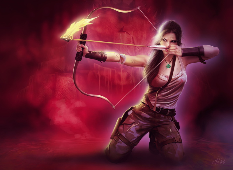 face, males, hair, motion, background, music, skill, girl, colored background, performance, Mike, 4K, laser, aiming, one Person, bow, people
