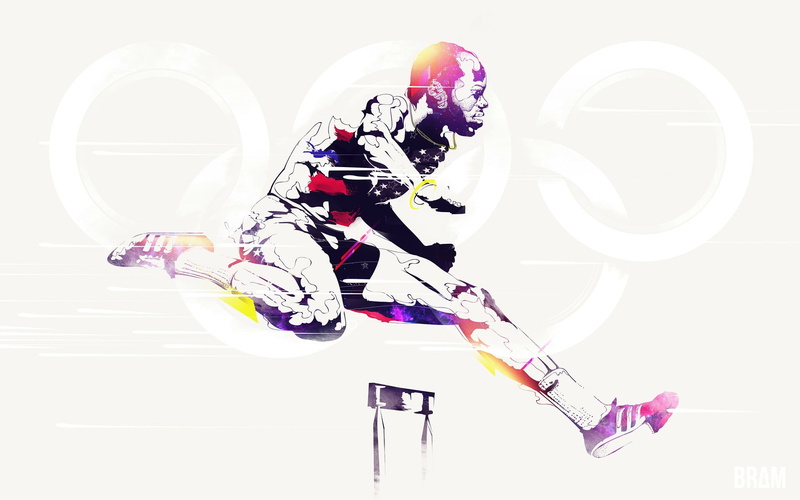 sports, 1080P, hurdle, hd, olympics, jump