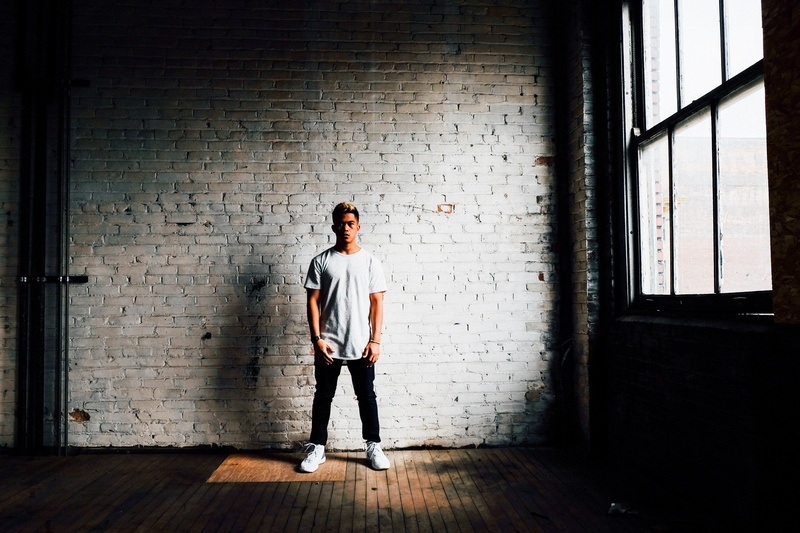 rustbelt coffee, people, standing, brickwall, front, young adult, united states, shadow, male, man, one person, indoors, indoor, jeans, young, toledo, architecture