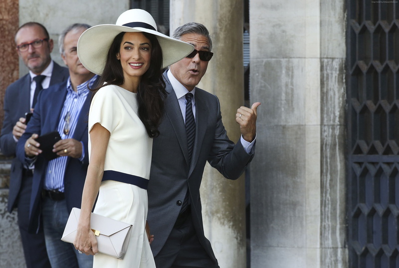 actor, Amal Alamuddin, George Clooney, lawyer, 2K, wedding, Most Popular Celebs in 2015
