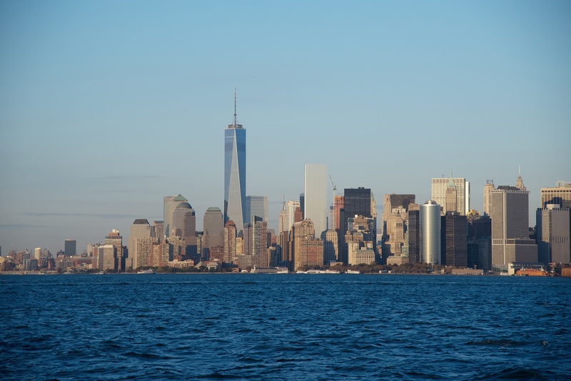manhattan, kong, modern, 1wtc, one world trade center, travel destinations, waterfront, hong, architecture, new york, tower, steeplechase, landscape, tall - high