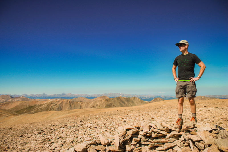 climate, sky, 4K, man, leisure activity, nature, hiking, desert, environment, one person, blue, final, standing, look, outdoors, casual clothing, clear sky