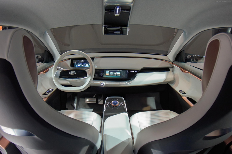 Kia Niro EV, CES 2018, interior, electric car, 2K, 4K