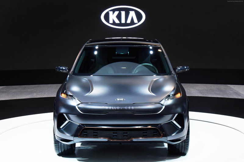 4K, Kia Niro EV, CES 2018, 2K, electric car