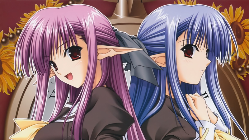 Shuffle!, 4K, Lisianthus (Shuffle!), Nerine (Shuffle!), Anime