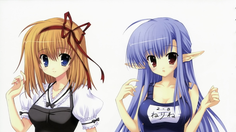 Shuffle!, Kaede Fuyou, 2K, Nerine (Shuffle!), Anime