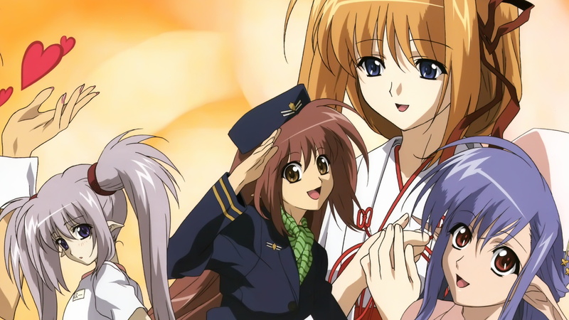 Lisianthus (Shuffle!), Kaede Fuyou, Primula (Shuffle!), Shuffle!, 4K, Anime, Nerine (Shuffle!)