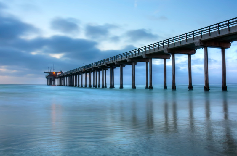 pier, Pacific  Ocean, shadows, long, hot, landscape, bridge - Man Made Structure, sea, Calm, wet, lights, Details, Sea  Waves, Exposure, smooth, Canon  450d