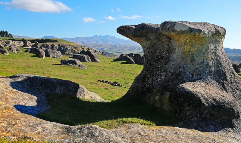 sunlight, scenics - nature, nature, rock - object, rockforms, tranquil scene, no people, mountain, 5K, tranquility, rock, otago, environment, limestone